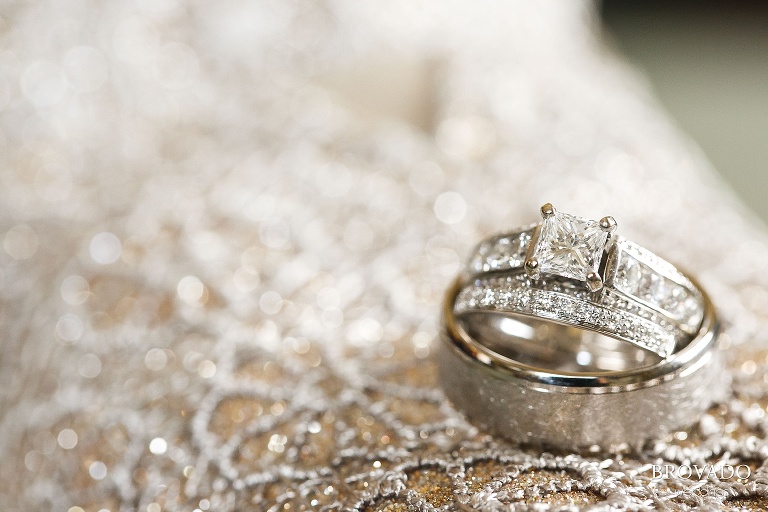 Wedding ring detail