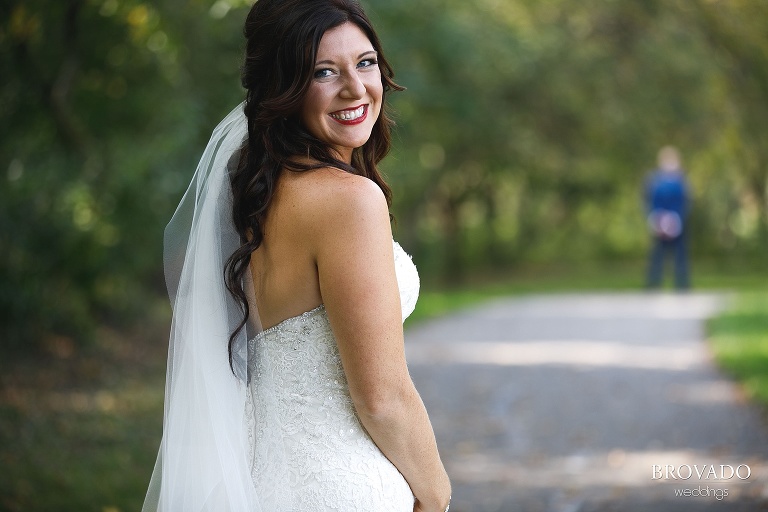 Brenna and Derek's first look