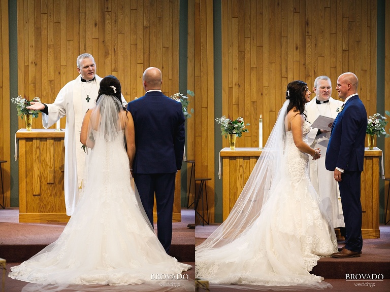 Brenna and Derek's summer wedding at Epihpany Lutheran Church 