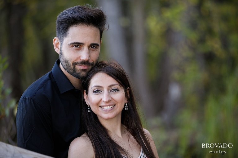 Yevgenia and Eugene's Engagement closeup