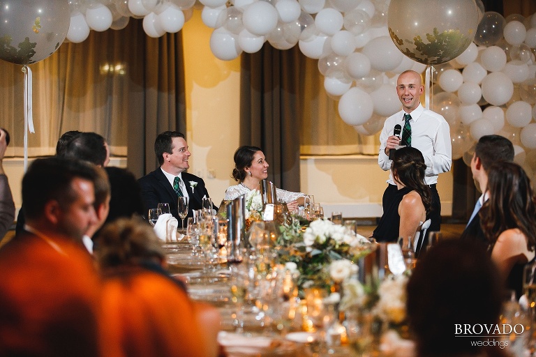 Speech by the best man