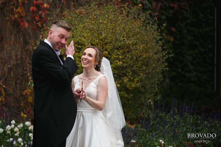 Ben crying after first look