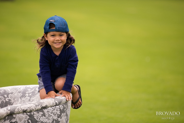 Taka sitting and smiling