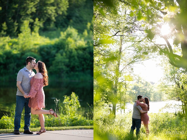 Lebanon Hills Engagement by Brovado Weddings