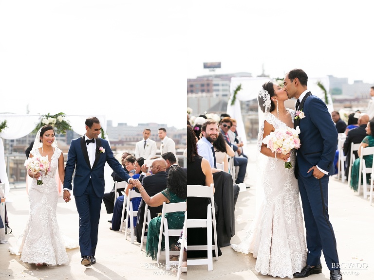 Rishi and Lorena's first kiss