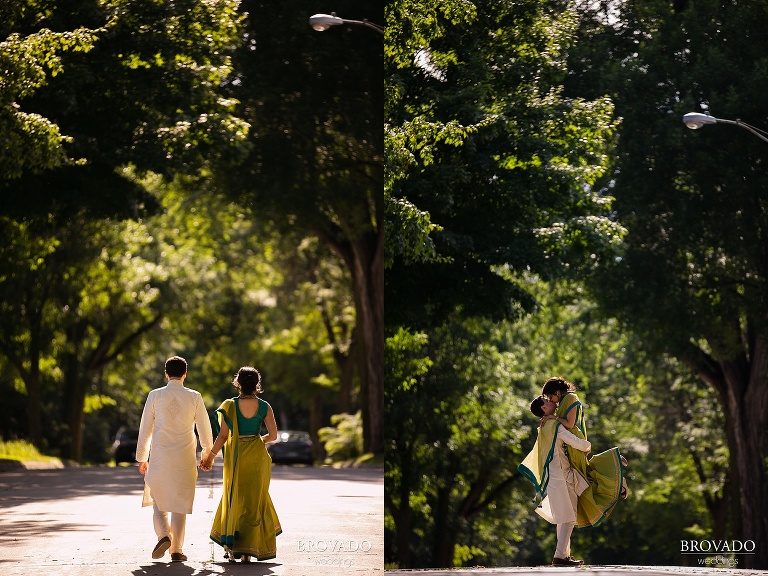 Ethan pickup up Sruti