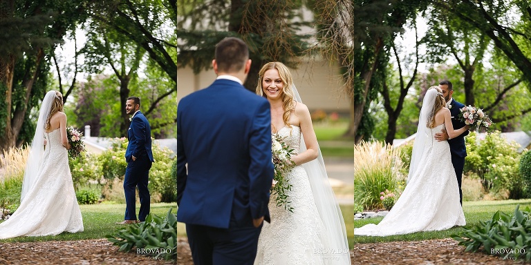 Aaron and Erin's first look