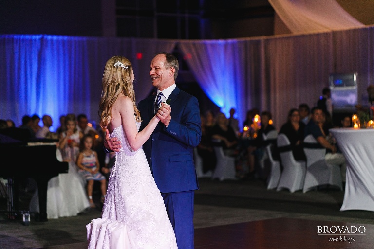Erin and her dad's first dance