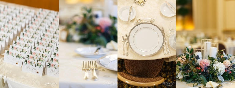 Wedding reception details