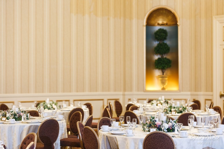 St Paul Hotel wedding reception