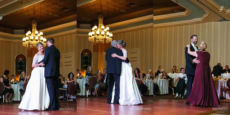Triptych of first dances