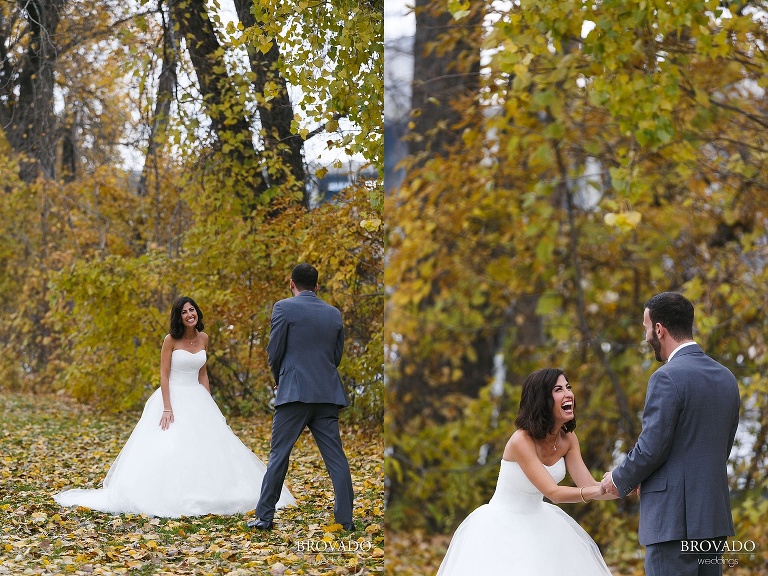 cheesy first look photographs