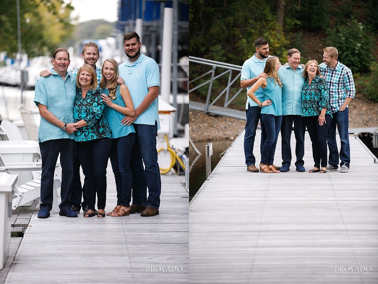 Anderson Family at St. Croix boat docks