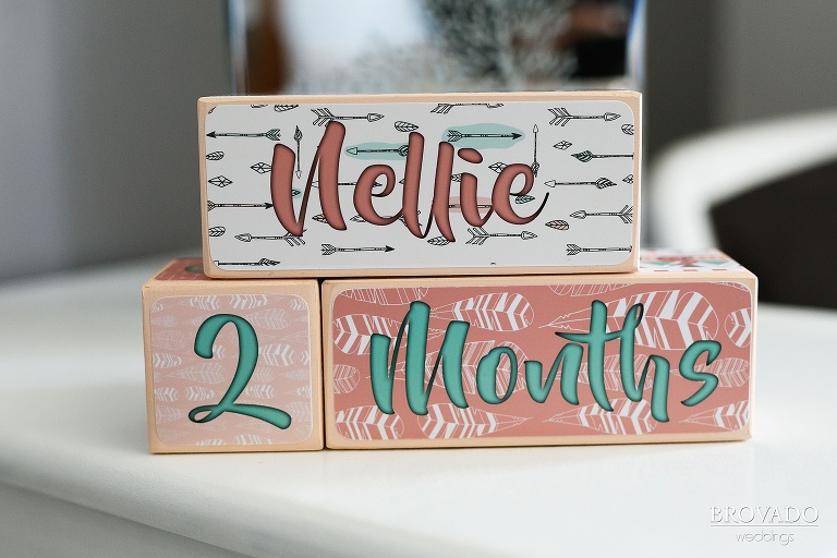 Blocks that read Nellie two months