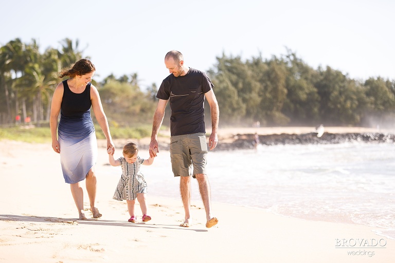 Anna Jesse and Amelia's fami;y photos in Koloa Hawaii on the beach by Preston Palmer of Brovado Weddings-14.jpg
