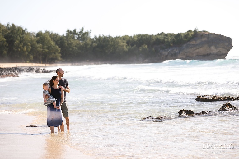 Anna Jesse and Amelia's fami;y photos in Koloa Hawaii on the beach by Preston Palmer of Brovado Weddings-16.jpg