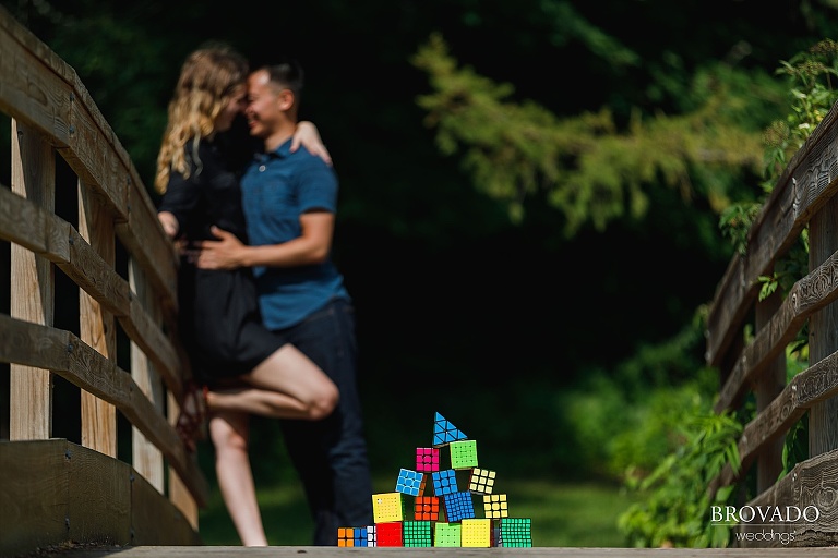 Engagement with Rubik's Cubes