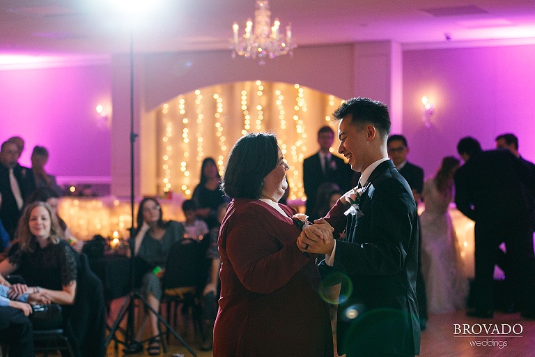 Mother son first dance