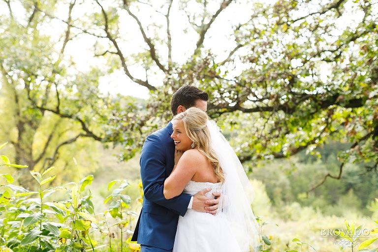 Delaney and Zachary wedding at almquist farms